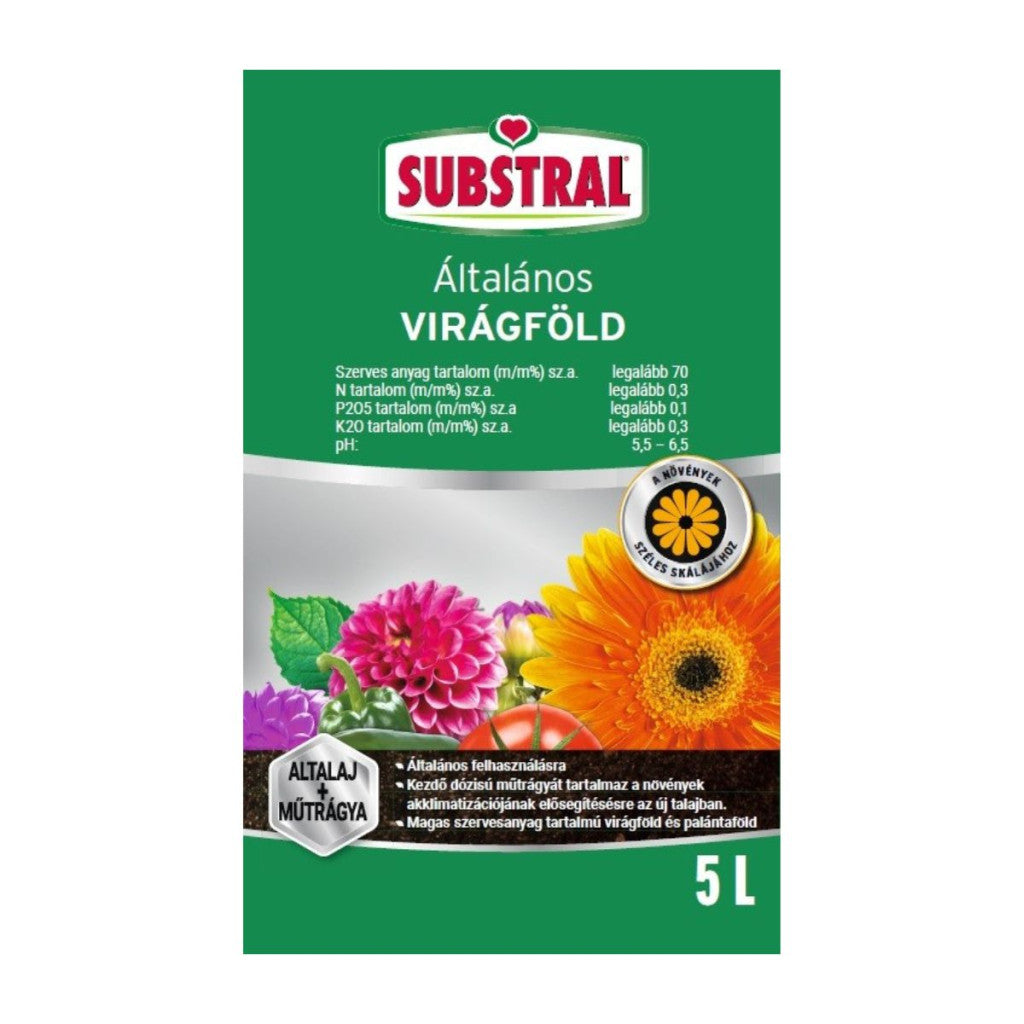 Substral általános virágföld 5 liter