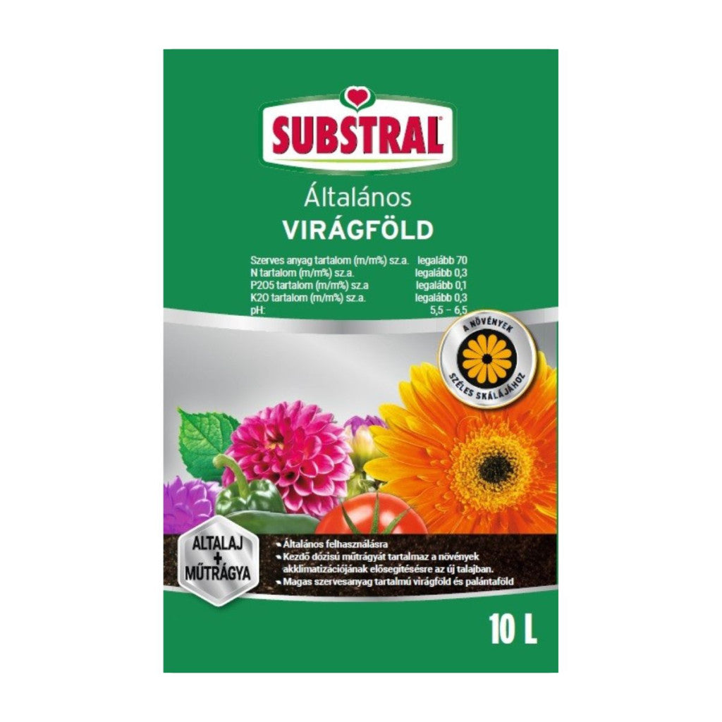 Substral általános virágföld 10 liter