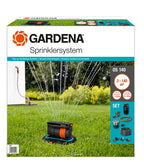 Gardena OS 140 oszcilláló esőztető, süllyesztett esőztetővel - komplett készlet