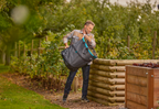 Garden Waste Bag Pop-Up Rectangular, Size L, Garden Sack for green waste