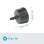 4,6 mm-es (3/16”) Csap-csatlakozóelem
