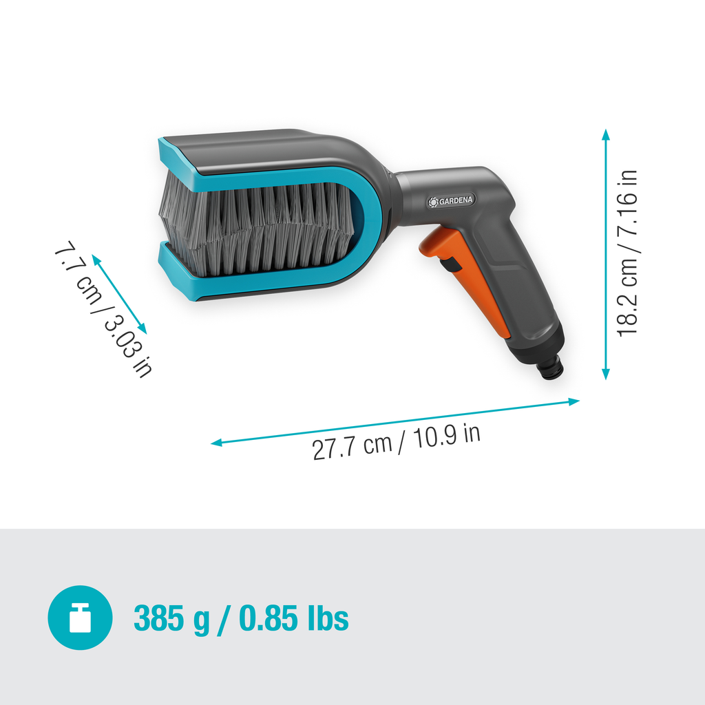 Cleansystem Blind Brush, slat cleaner, water-connected