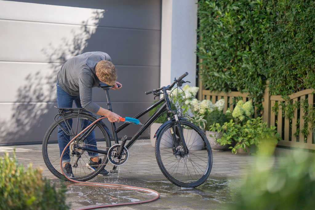 Cleansystem Bike Brush, for cleaning bicycles, trailers and prams