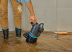 Gardena BASIC 20000 merülőszivattyú 2in1 szennyezett vízhez, 20.000 liter/óra, úszókapcsolóval – termékjellemző