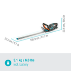 ComfortCut 60/18V P4A Sövénynyíró 
akkumulátorral