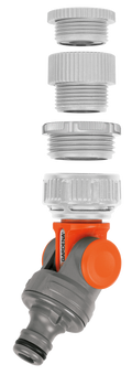 GARDENA csuklós csapelem 33,3 mm (G 1") / 26,5 mm (G 3/4") / 21mm (G 1/2")