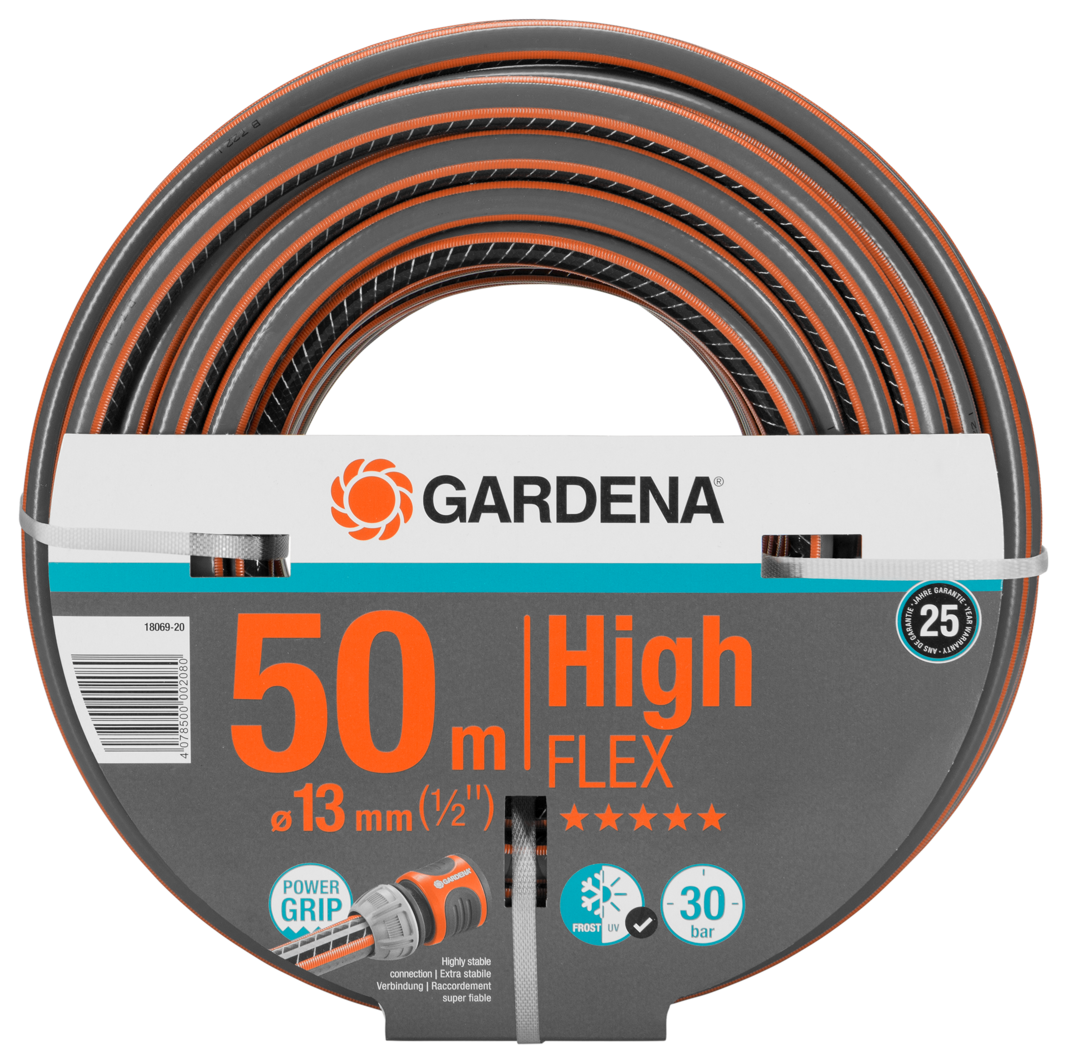 Comfort HighFLEX tömlő 13 mm (1/2"), a tömlő hossza egyedileg választható