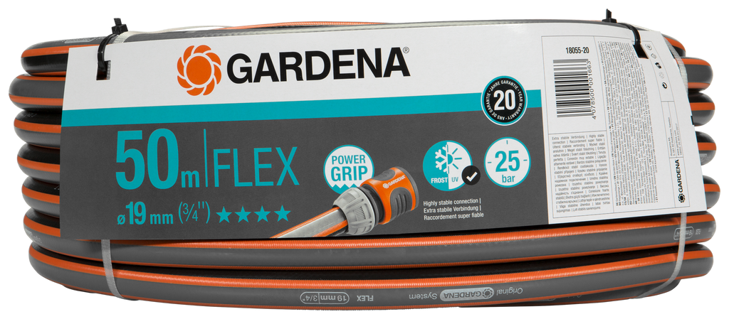 Comfort FLEX tömlő 19 mm (3/4"), a tömlő hossza egyedileg választható