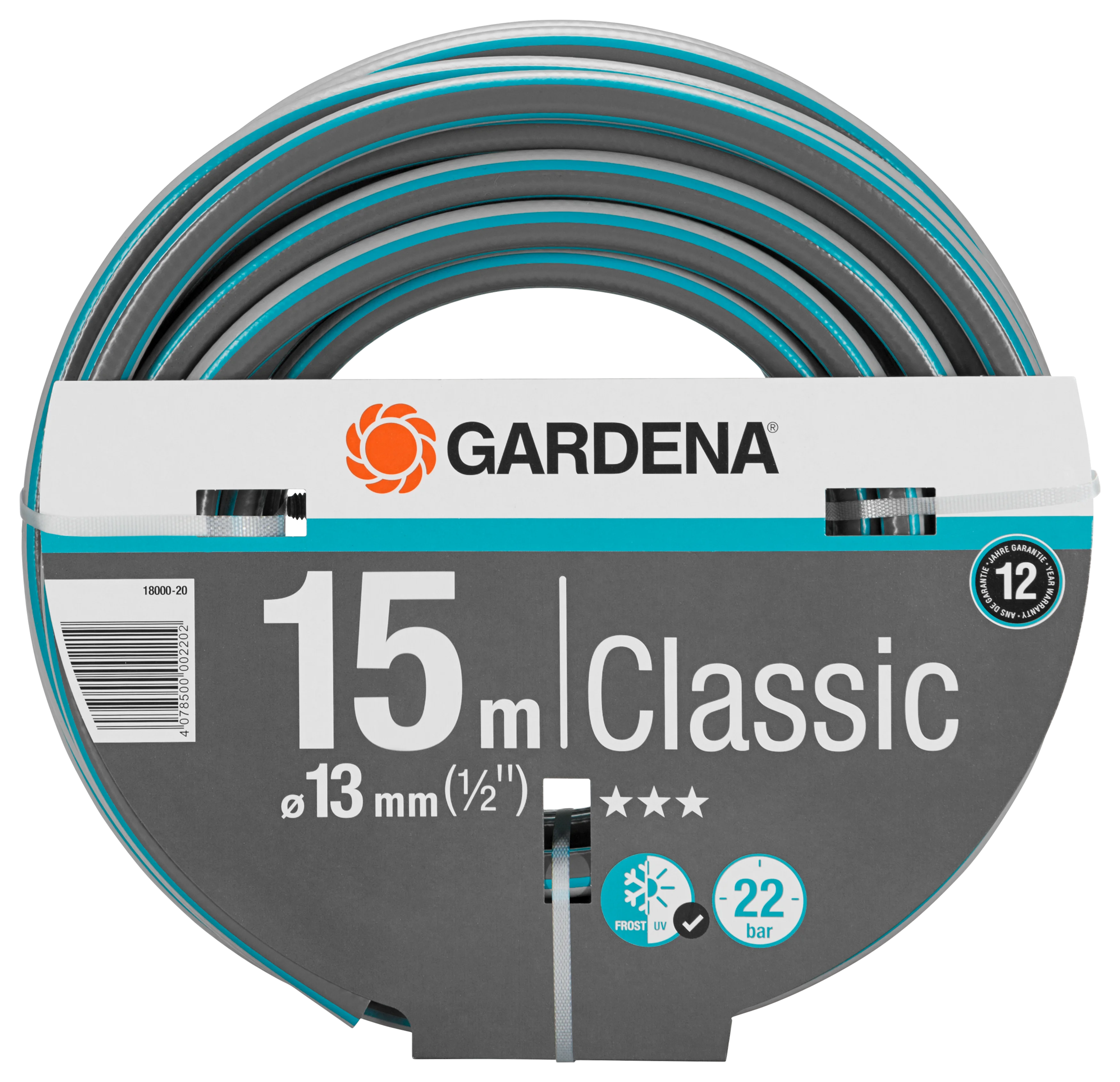 Gardena Classic locsolótömlő 13 mm (1/2") x 15 m