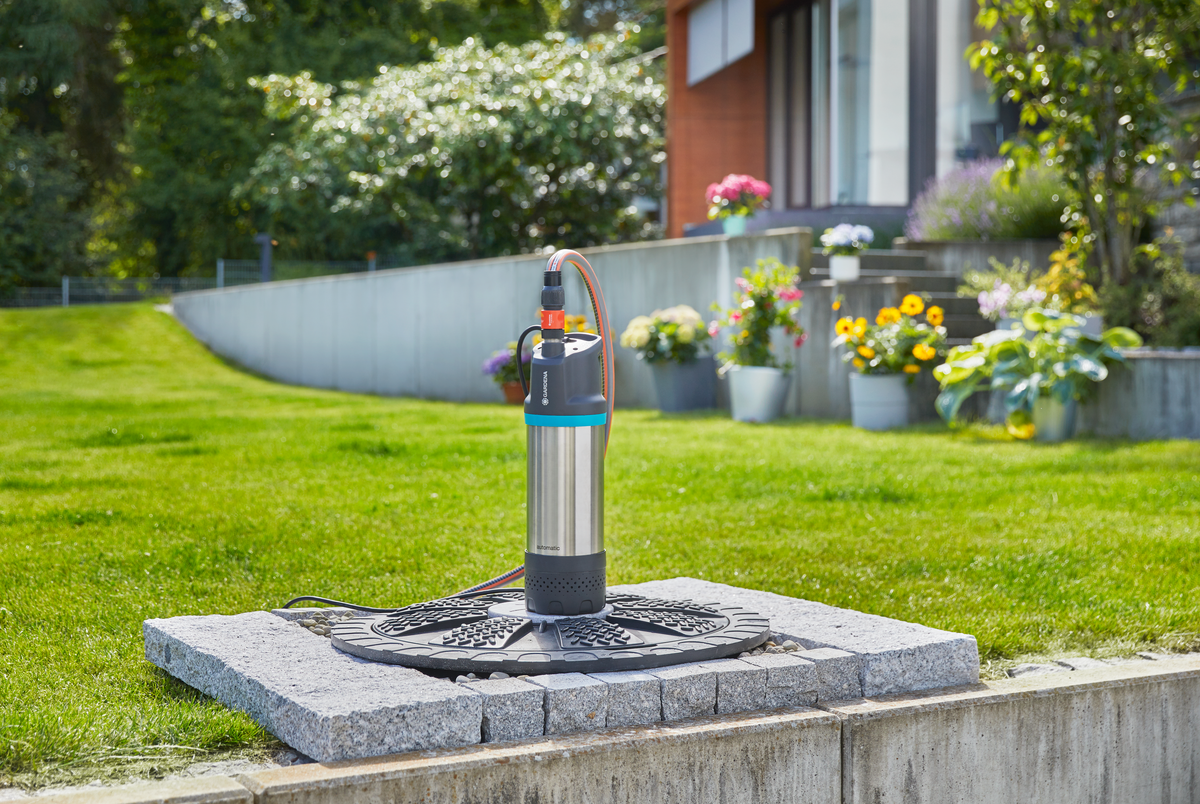 Gardena Merülő-nyomószivattyú 6100/5 Inox automata – termékjellemző