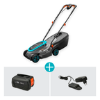 PowerMax 32/18V P4A Akkumulátoros 
fűnyíró akkumulátorral