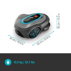 smart SILENO max 800m², robotfűnyíró