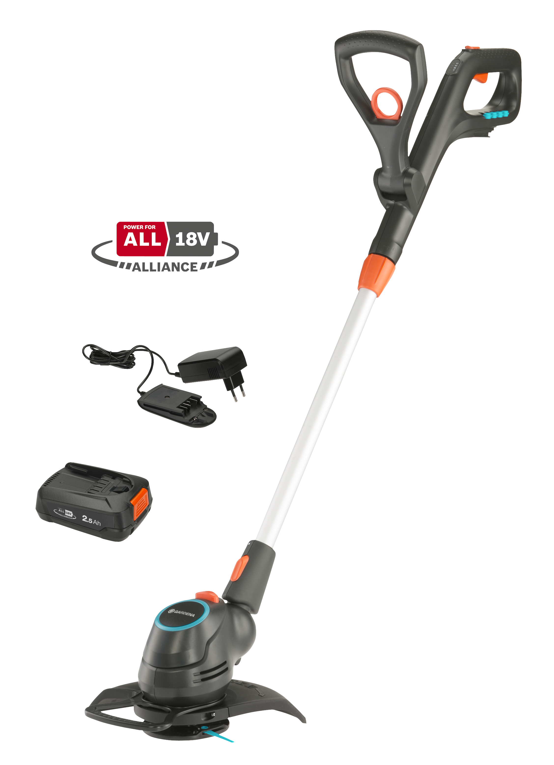 ComfortCut 23/18V P4A Akkumulátoros fűszegélynyíró akkumulátorral
