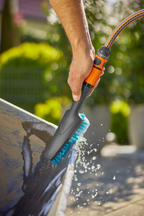 Cleansystem Hand Brush S hard, water-connected, for smaller surfaces