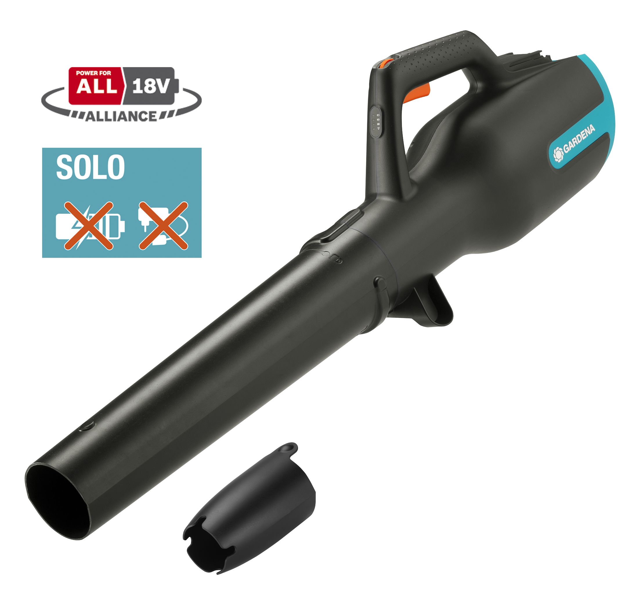 PowerJet 18V P4A Lombfújó akkumulátor nélkül