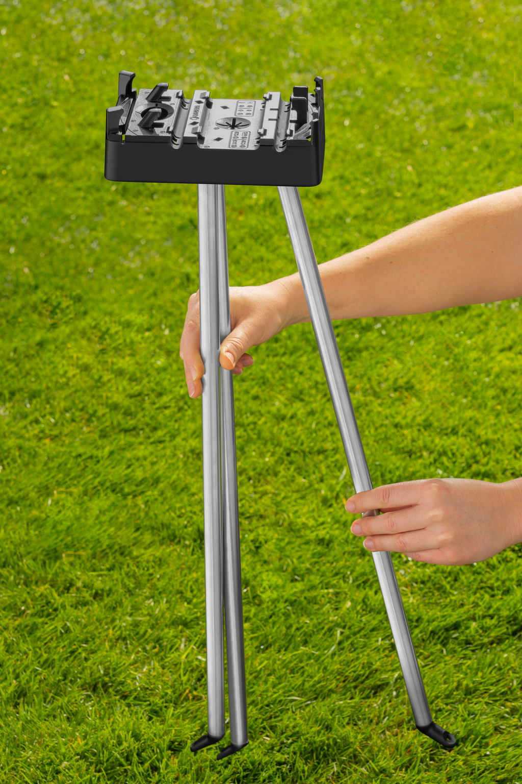 Sprinkler Tripod, converts mobile Sprinkler into High-level Sprinkler