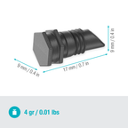 4,6 mm-es (3/16”) zárótömítés