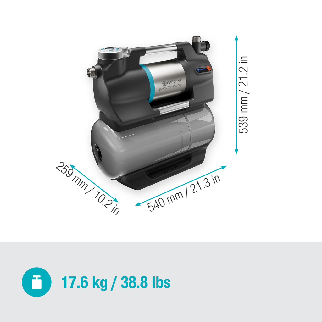 Házi vízmű 6300 SilentComfort