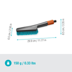 Cleansystem Hand Brush S hard, water-connected, for smaller surfaces