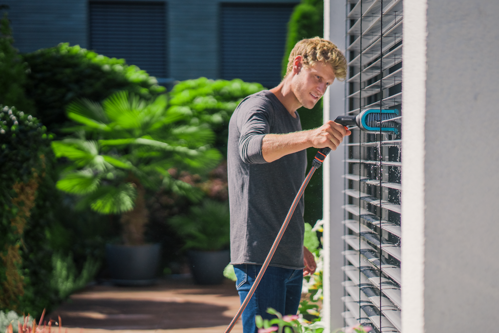 Cleansystem Blind Brush, slat cleaner, water-connected