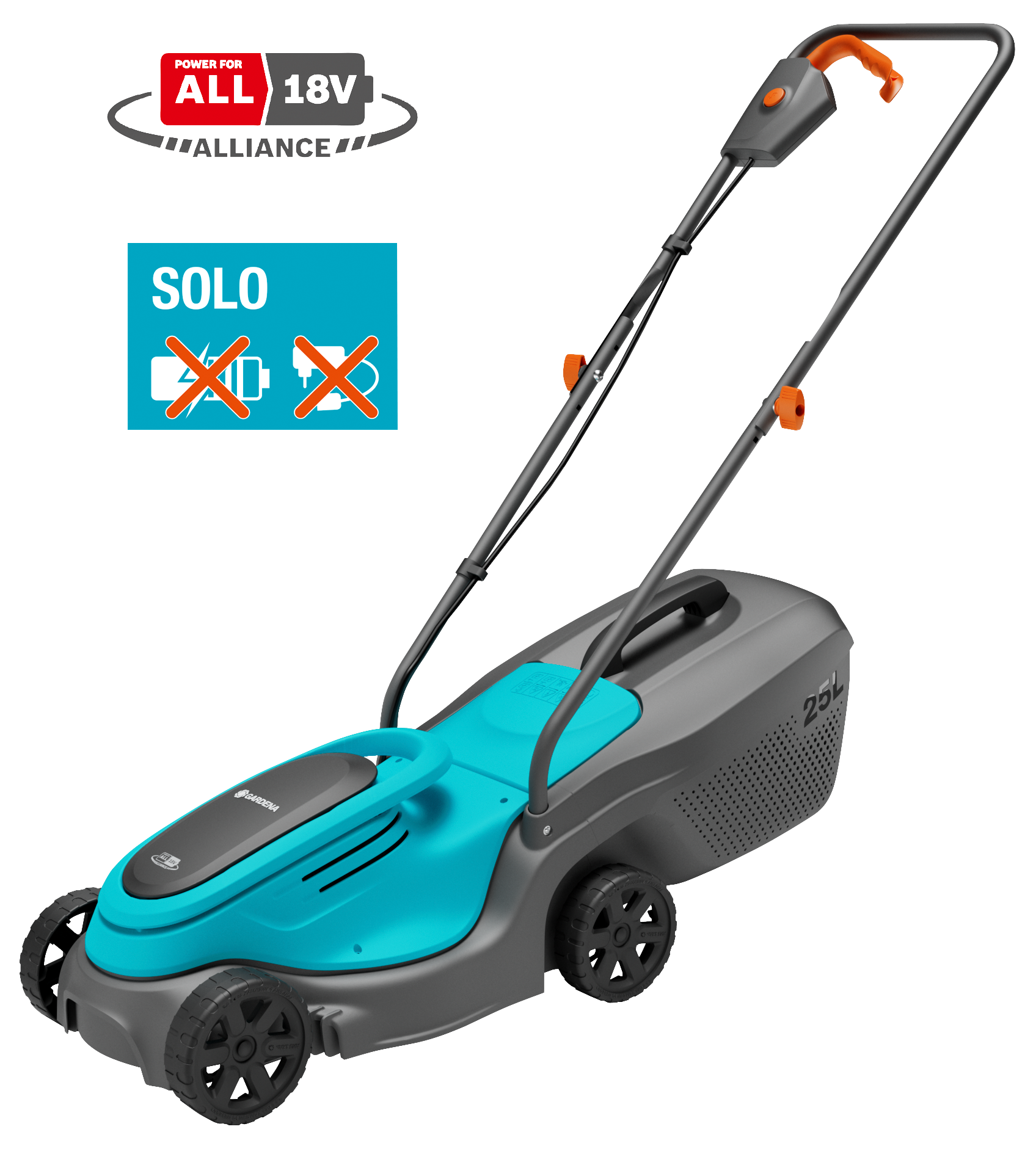 PowerMax 30/18V P4A Akkumulátoros fűnyíró akkumulátor nélkül
