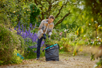 Garden Waste Bag Pop-Up Rectangular, Size M, Garden Sack for green waste
