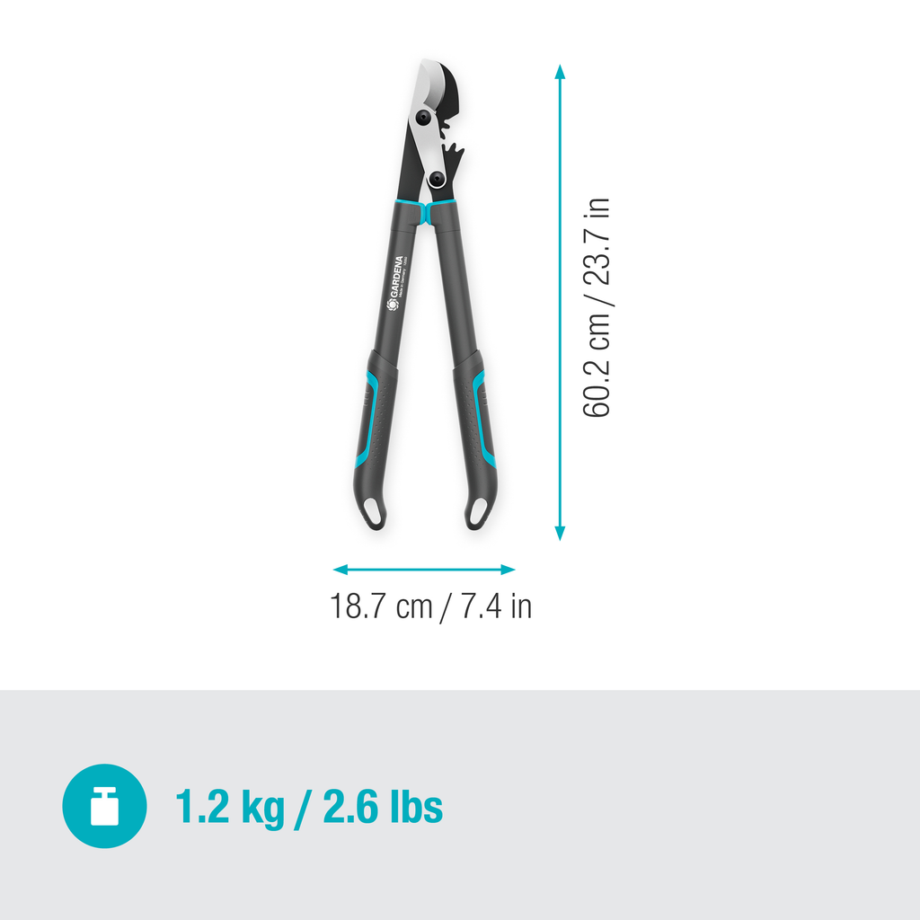EnergyCut pro S ágvágó olló, mellévágó ágvágó olló zöld fához
