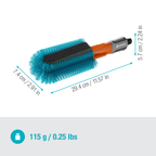 Cleansystem Bike Brush, for cleaning bicycles, trailers and prams