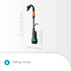 Comfort Aut. akkumulátoros hordóürítő szivattyú 2400 18V P4A akkumulátorral