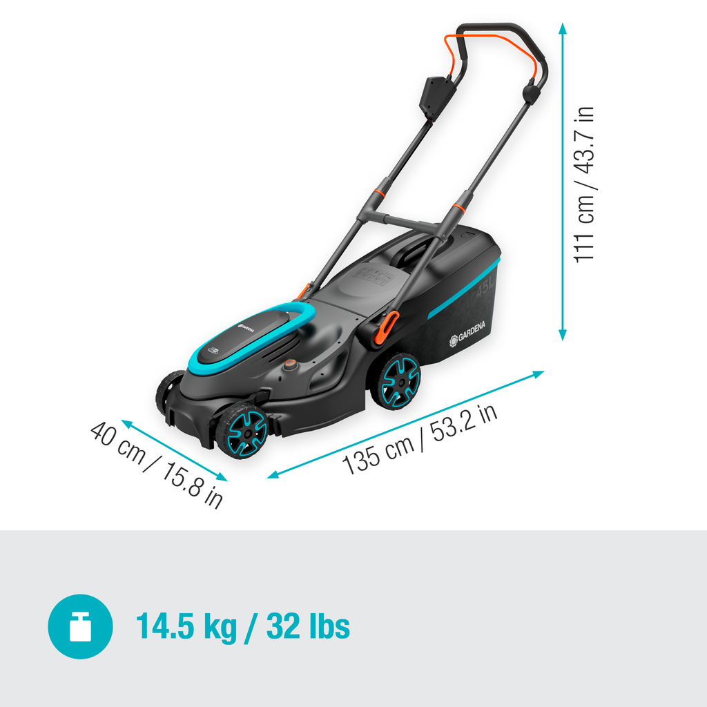 PowerMax 37/36V P4A Akkumulátoros 
fűnyíró akkumulátor nélkül