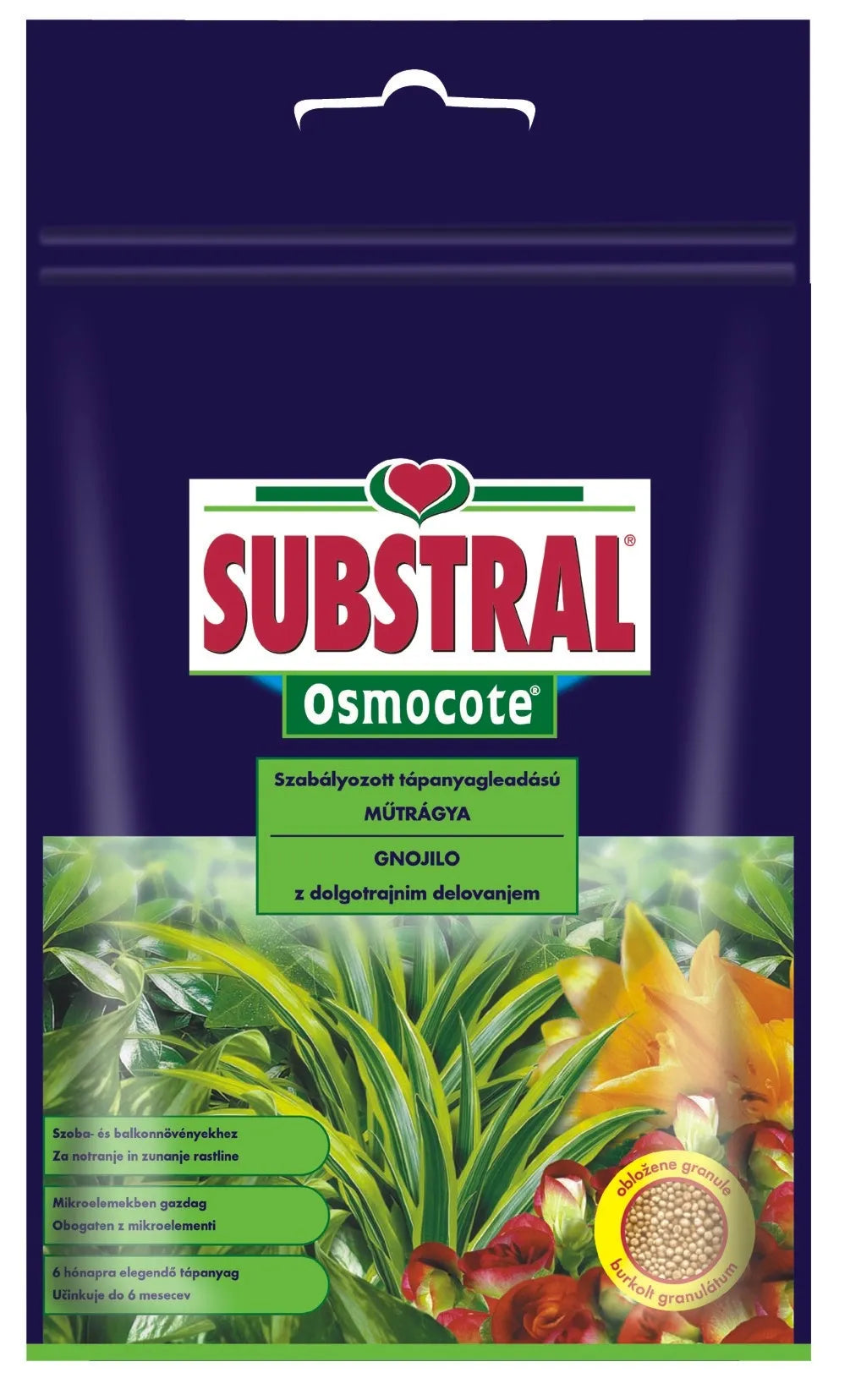 Substral Osmocote hosszú hatástartamú virágtrágya 300 g