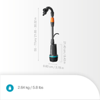 Comfort Akkumulátoros hordóürítő szivattyú 
2600 18V P4A akkumulátorral