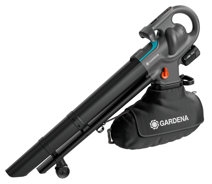 Gardena PowerJet Collect 18V P4A lombszívó/-fújó 4,0 Ah akkumulátorral