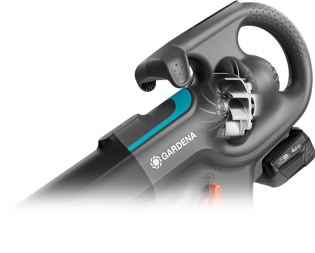 PowerJet Collect 18V P4A akkumulátoros 
lombszívó/-fújó akkumulátorral (4,0 Ah)