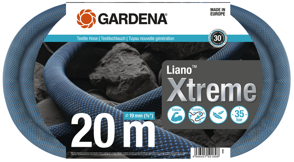 Liano™ Xtreme textiltömlő 20 m