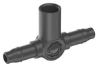 T-elem permetezőfúvókákhoz / végcsepegtetőkhöz 4,6 mm (3/16")