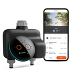 Két külön öntözési zóna intelligens vezérlése egyetlen vízcsapról - GARDENA smart Dual Öntözőkomputer