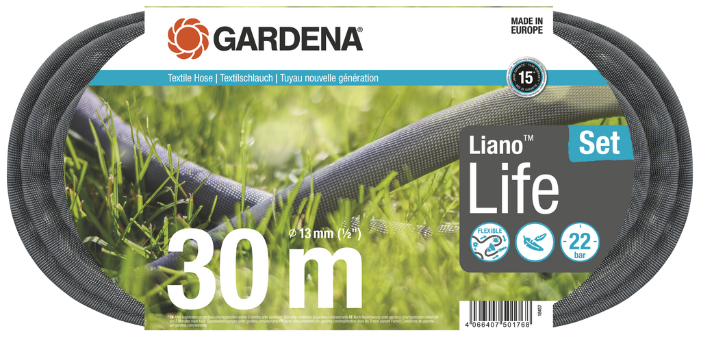 Liano™ Life textiltömlő készlet 30 m