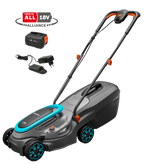 PowerMax 32/18V P4A Akkumulátoros fűnyíró akkumulátorral