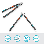 TeleCut Pro L ágvágó olló, teleszkópos ágvágó olló zöld fához