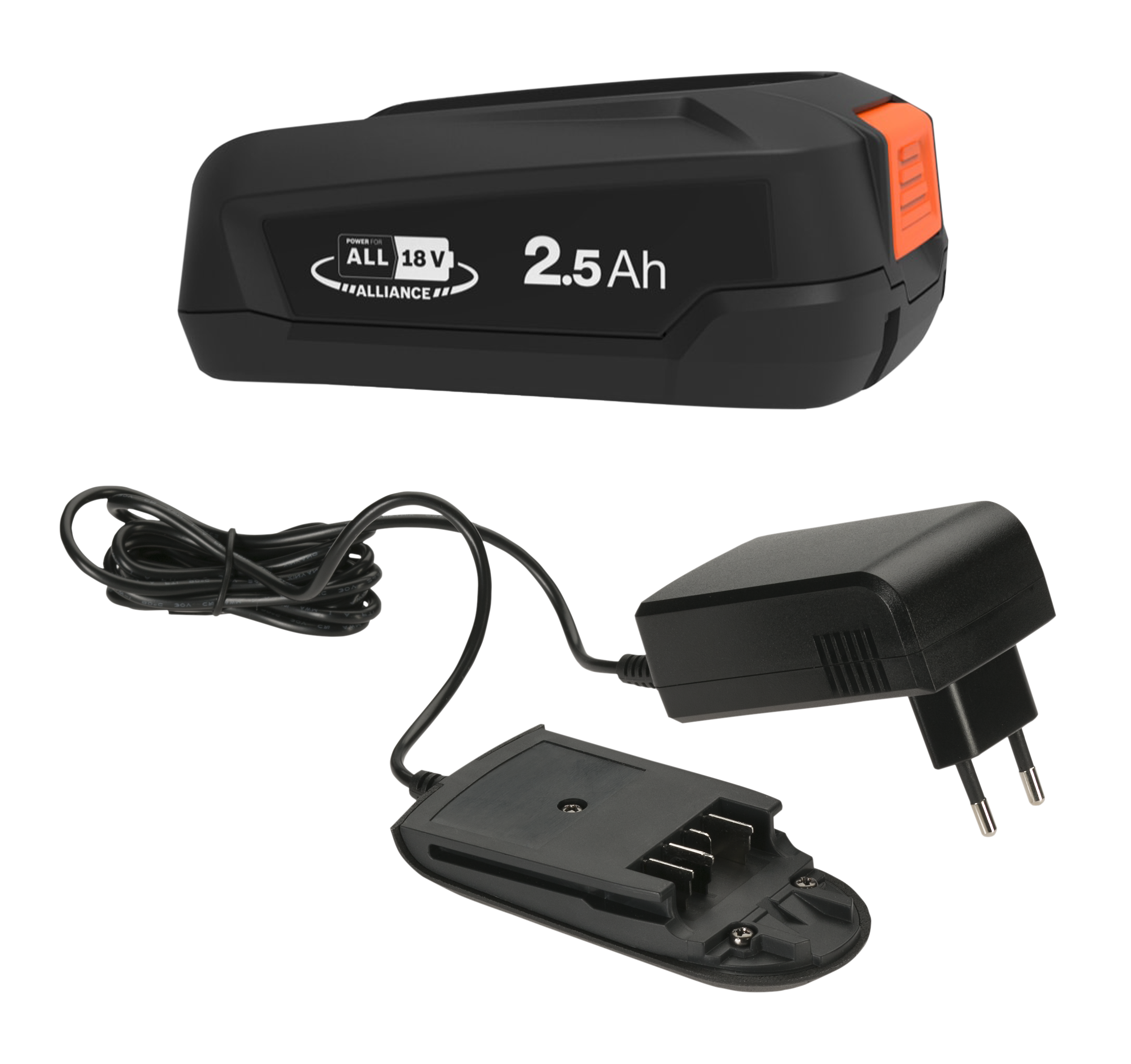 Starter készlet P4A 1 x system akkumulátor PBA 18V/45 2.5 Ah + quick töltő AL 18V-20