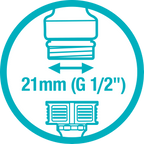GARDENA csapelem 21 mm (G 1/2")