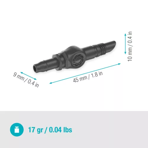 Gardena Micro-Drip 4.6 mm-es (3/16") kötőelem
