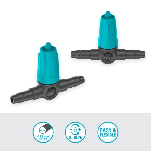 Gardena Micro-Drip szabályozható sorcsepegtető 0–15 l/óra