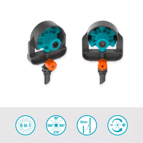 Gardena Micro-Drip 6-állású permetező fúvóka