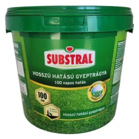   Substral hosszúhatású gyeptrágya kerek vödrös 250 m2 - 5 kg