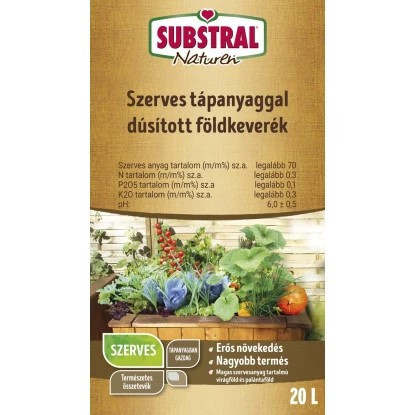 Substral Naturen Szerves tápanyaggal dúsított földkeverék 20 liter