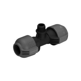 T-elem 25 mm x 1/2" külső menet