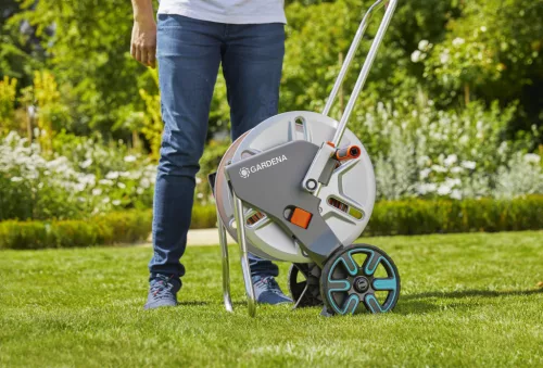 Gardena CleverRoll M fém tömlőskocsi