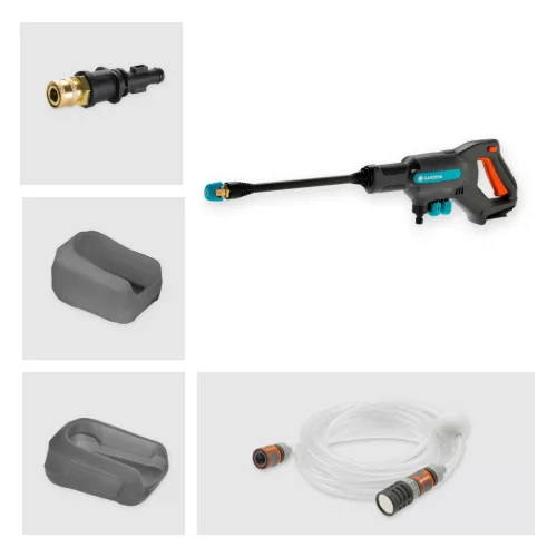 Gardena AquaClean 24/18V P4A magasnyomású mosó - akkumulátor nélkül